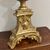 Antico Candelabro – porta cero doratura a mecca . epoca Luigi XVI 1770 circa. H 104 