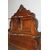 Antica credenza piattaia L. Filippo noce 1860. Marmo Mis 132 x 51 Altezza cm 210