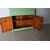 Antica credenza/ dispensa toscana XIX secolo Verde salvia. Mis 106 x 45 . H 100 . Restaurata. 