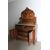 Antica credenza piattaia L. Filippo noce 1860. Marmo Mis 132 x 51 Altezza cm 210
