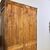 Antica credenza libreria toscana , XIX sec , restaurata naturale . Mis Larghezza cm 88 x 43 . H 202 