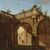 Dipinto Capriccio architettonico con Figure