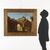 Dipinto Capriccio architettonico con Figure