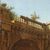 Dipinto Capriccio architettonico con Figure