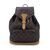 LOUIS VUITTON Zaino Vintage in Tela Col. Marrone Montsouris Vintage M