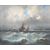Philippe Tanneur (Marsiglia, 1795 - 1878), Marina in tempesta