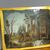 Antica coppia splendidi dipinti su vetro epoca XVIII sec . scuola veneta. Scene contadine mis 46 x 37  