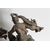 Antico Bronzo Bersagliere a cavallo epoca fine 800   . mis h cm 32 L 36 