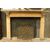 CHM550 - Camino in marmo giallo e grigio, epoca '800, misure cm L 175 x H 117 x P 36