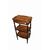 Etagere Tavolino con Ripiani e Cassetto Stile Napoleone III del 1800