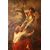 Grande Olio Su Tela Francese Del 1885 Firmato con Personaggi 179x256h