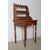 Strepitoso tavolinetto –scrittoio  con alzata libreria 1850 : L.Filippo noce restaurato . mis 61 x 54 x altezza cm 77