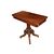 Tavolino da Gioco Francese Metà 1800 Stile Carlo X in Mogano