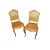 Salotto Francese Stile Luigi XV dorato Foglia Oro 2 poltrone e 4 sedie
