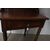 Strepitoso tavolinetto –scrittoio  con alzata libreria 1850 : L.Filippo noce restaurato . mis 61 x 54 x altezza cm 77