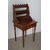 Strepitoso tavolinetto –scrittoio  con alzata libreria 1850 : L.Filippo noce restaurato . mis 61 x 54 x altezza cm 77