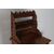 Strepitoso tavolinetto –scrittoio  con alzata libreria 1850 : L.Filippo noce restaurato . mis 61 x 54 x altezza cm 77