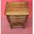 Louis XVI three-drawer bedside table