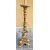 grande torcera in legno scolpito e dorato alto 132 cm