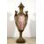 Monumentale vaso in porcellana policroma di Sèvres montato in bronzo dorato, Francia, fine XIX secolo