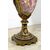 Monumentale vaso in porcellana policroma di Sèvres montato in bronzo dorato, Francia, fine XIX secolo