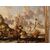 Veduta costiera con vascelli e castello, Peter Van Der Velde (Anversa 1634 - c.1714) - Monogrammato