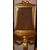 Antica consolle francese del 1800 in legno dorato foglia oro stile Transizione