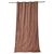 Coppia di tendoni in velluto marrone. B/2312.