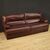 Large leather Italian sofa