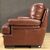 Large leather Italian sofa