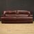 Large leather Italian sofa