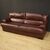 Large leather Italian sofa