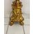 Coppia di candelieri lignei in foglia oro . Primo impero inizio 800. 170 cm