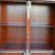 Credenza con bronzi in mogano