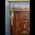 Credenza con bronzi in mogano