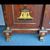 Credenza con bronzi in mogano
