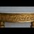 Antica console dorata