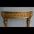 Antica console dorata
