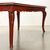 Tavolo Laccato rosso a Chinoiserie