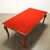 Tavolo Laccato rosso a Chinoiserie