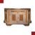 CREDENZA SCANTONATA E DIPINTA NEOCLASSICA SECONDA META’ XVIII SECOLO