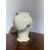 Antico Albarello, vaso da farmacia, epoca metà XIX, Unguento Populeo, h 20, lp 15 cm