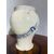 Antico Albarello, vaso da farmacia, epoca metà XIX, Unguento Populeo, h 20, lp 15 cm