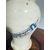 Antico Albarello, vaso da farmacia, epoca metà XIX, Unguento Populeo, h 20, lp 15 cm