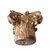 Capitello in legno dorato ed intagliato