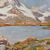 QUADRI PAESAGGI DI MONTAGNA, MONTE CERVINO, ALPI INNEVATE, OLIO SU CARTONE, XX. (QP621)