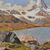 QUADRI PAESAGGI DI MONTAGNA, MONTE CERVINO, ALPI INNEVATE, OLIO SU CARTONE, XX. (QP621)