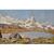QUADRI PAESAGGI DI MONTAGNA, MONTE CERVINO, ALPI INNEVATE, OLIO SU CARTONE, XX. (QP621)