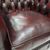 Coppia di poltrone chesterfield club inglese originale bordeaux nuova 