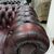 Coppia di poltrone chesterfield club inglese originale bordeaux nuova 